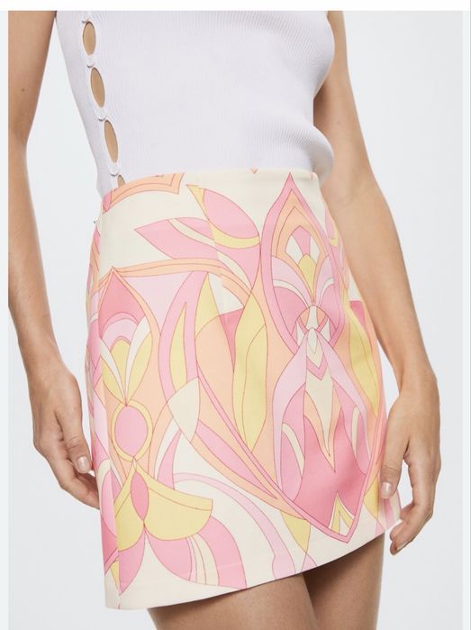 Пола с пайети Zara, Mango