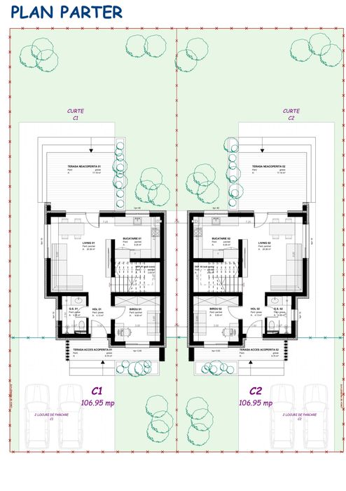 Proprietar Vand Casa la Rosu Sacalaz