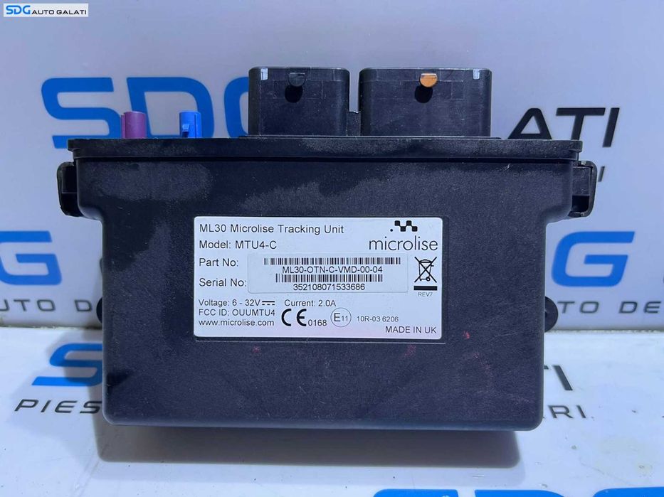 Aparat Modul Calculator ECU Tracker Localizator GPS Auto Universal Model MTU4-C ML30 Microlise Tracking [L7053]