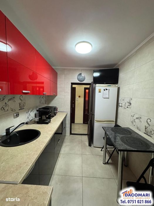 De închiriat| Apartament 2 camere, semidecomandat | Micro 16| Etaj 3/4 — fotografia 1