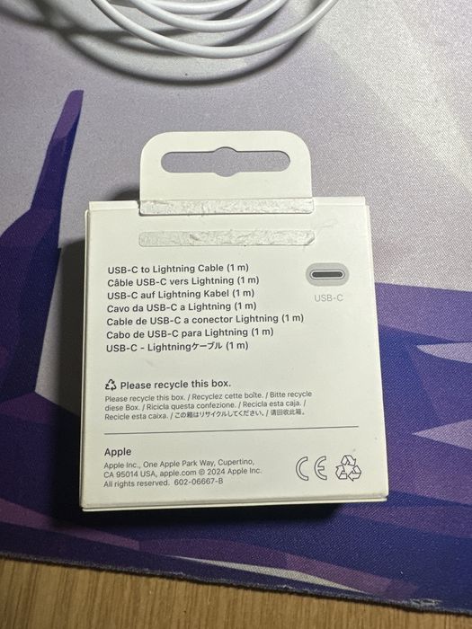 Cablu lightning iphone