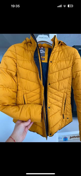 Geacă matlasată galben muștat Lee Cooper