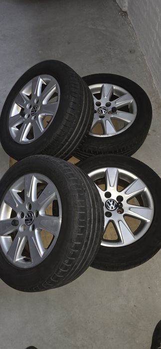 Set Jante Originale VW 16" (5x112) + Anvelope Kelly UHP (Germania)
