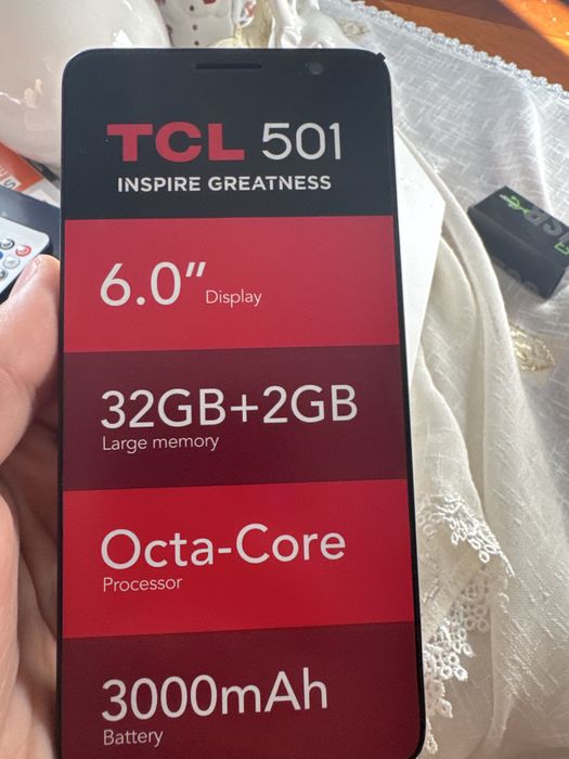 TCL 501 nou sigilat