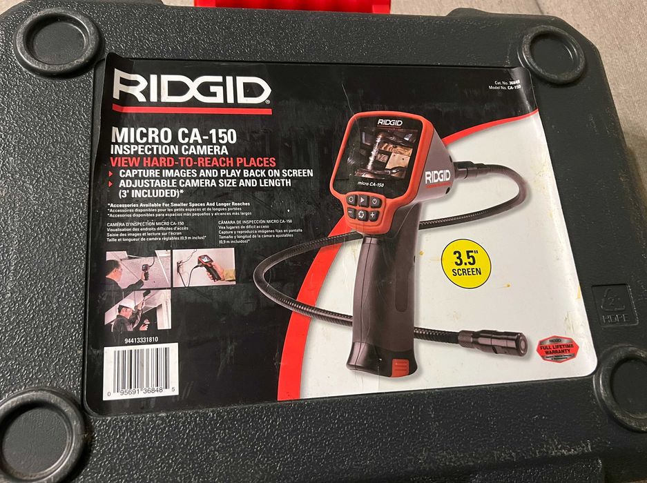 Camera inspectie endoscop RIDGID Micro CA-150 display 3.5