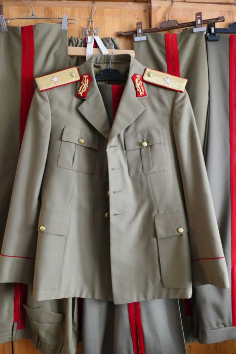 Pantaloni Ofiter SECURITATE RSR Uniforma General cizme pantofi Epoleti