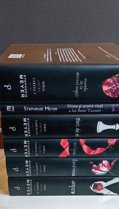 Seria completă Twilight Amurg + Graphic  Novel - 7 vol.