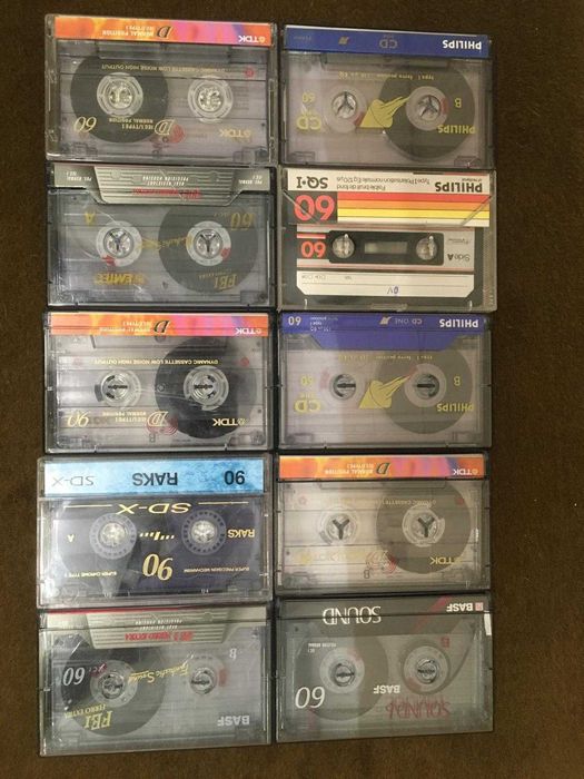 tdk/basf/philips casete audio TOP