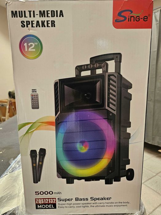Sign-e MULTI-MEDIA SPEAKER 12" Преносима тонколона