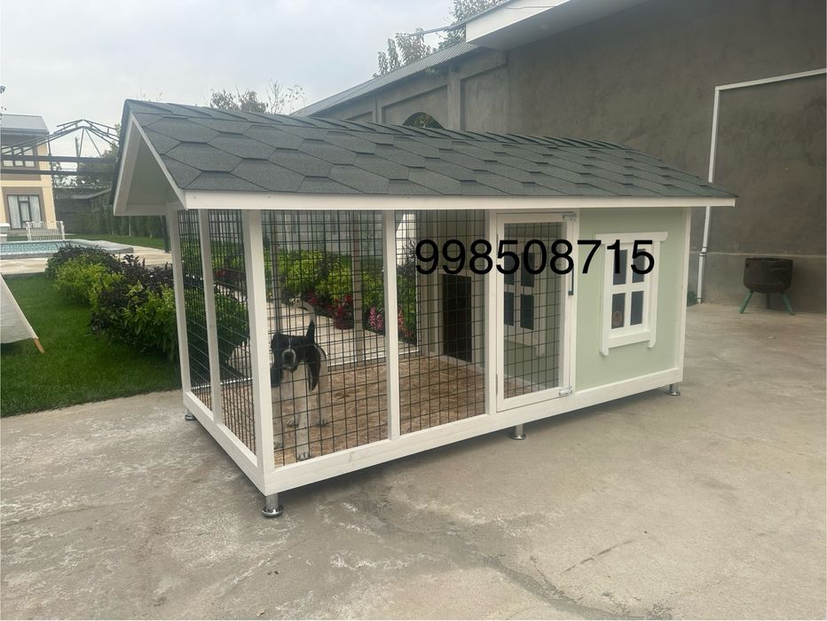 Домик для Собака люк Двойной