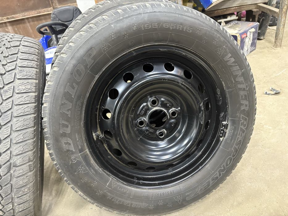 195/65/R15 DUNLOP липучка с дисками
