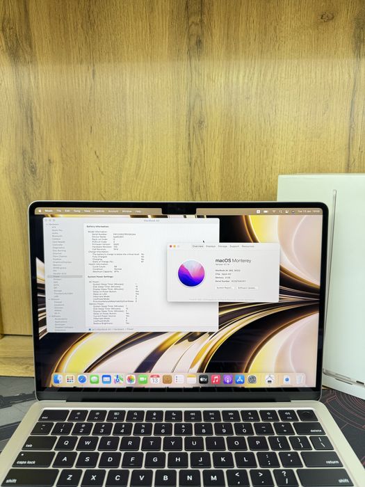 Macbook Air M2 13inch 97% Емкость