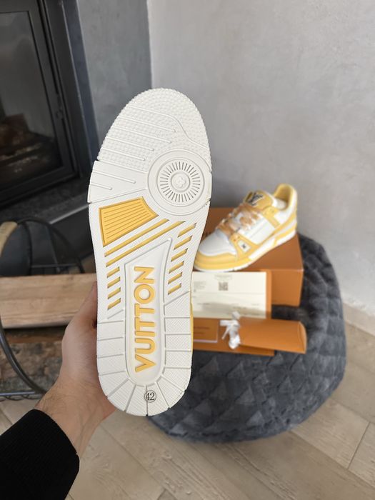 Louis Vuitton LV Trainers Monogram Yellow/White