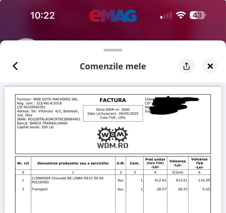 Chiuveta Undemount TEKA Be linea RS15 50.40