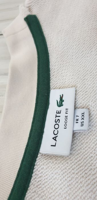 Lacoste Loose Fit Cotton Mens Size 7 - 2XL НОВО! ОРИГИНАЛ! Мъжка Блуза
