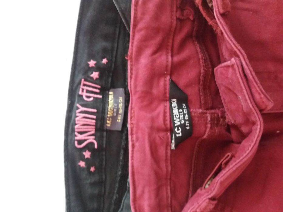 Дънки за момичета размер 116/122 и 122/128