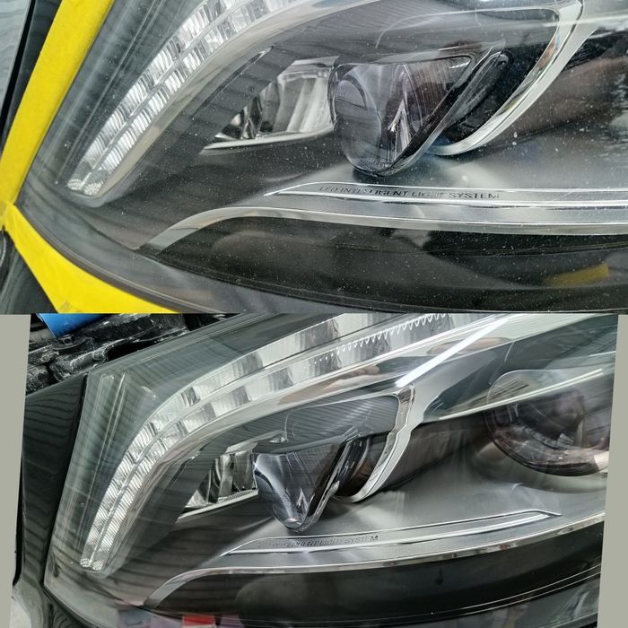 Полиране фарове, полагане на защитно фолио, затъмняване на стъкла