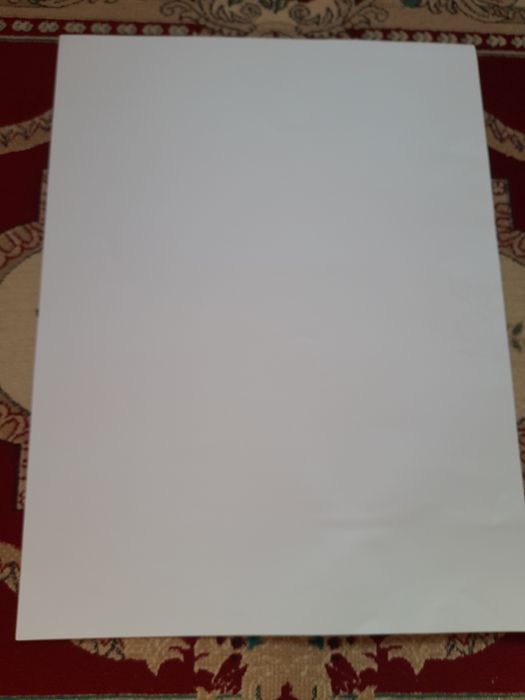Ватман қағаз белый