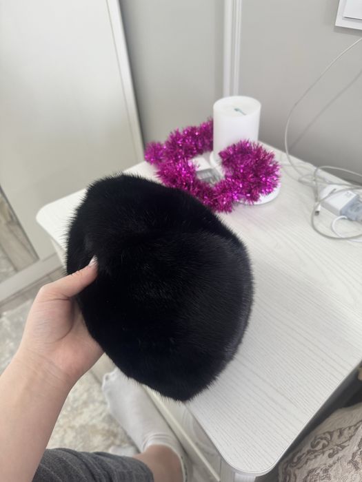 Норковый берет(шапка)