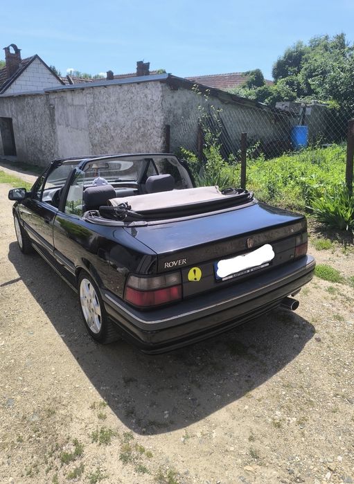 Rover 214 cabriolet neagra 1.4 benzină 1993 (vehicul cu posibilitate de vehicul istoric)