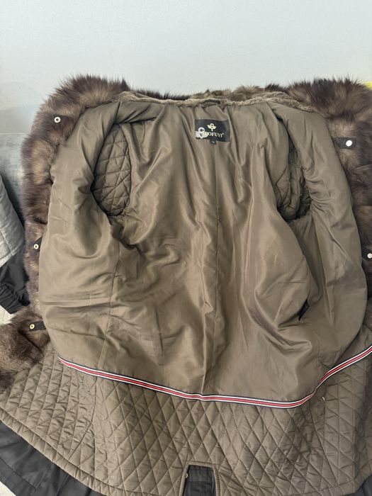 Парка с шикарным мехом