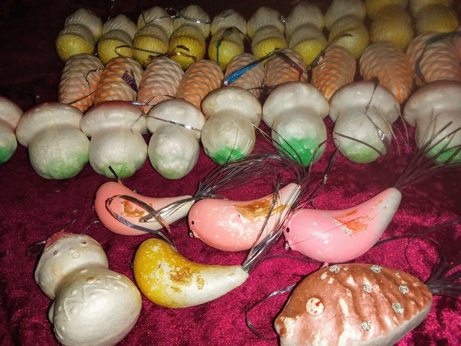 Ёлочные игрушки СССР