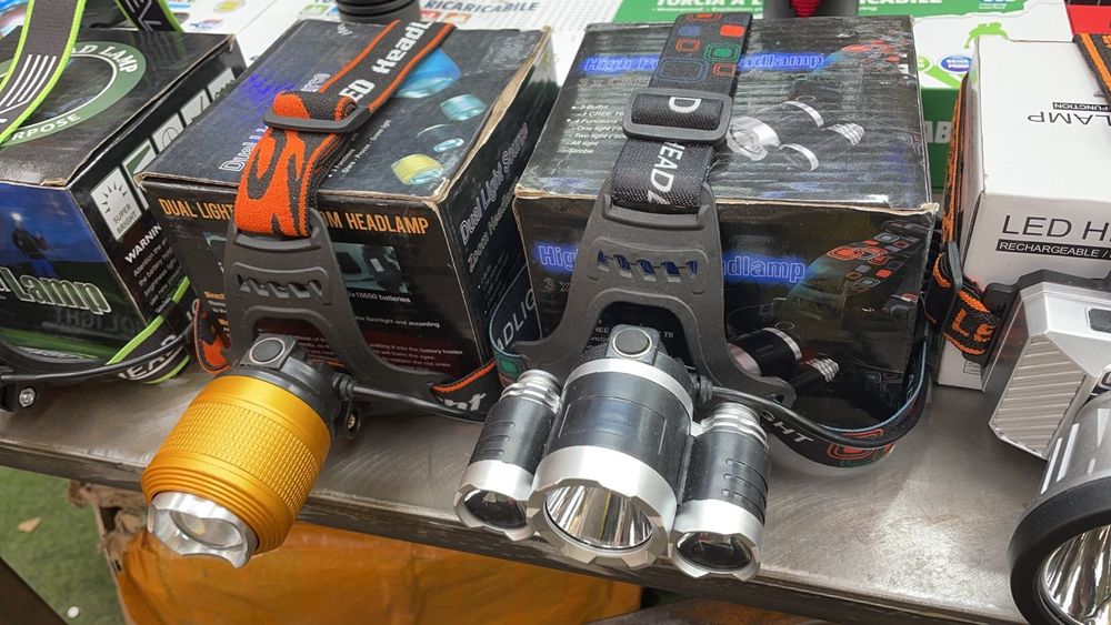 Фонарик головной