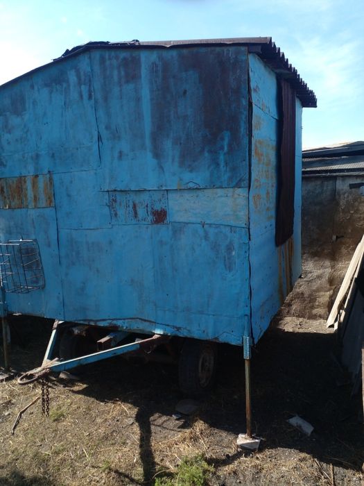 Будка полевая.на колесах