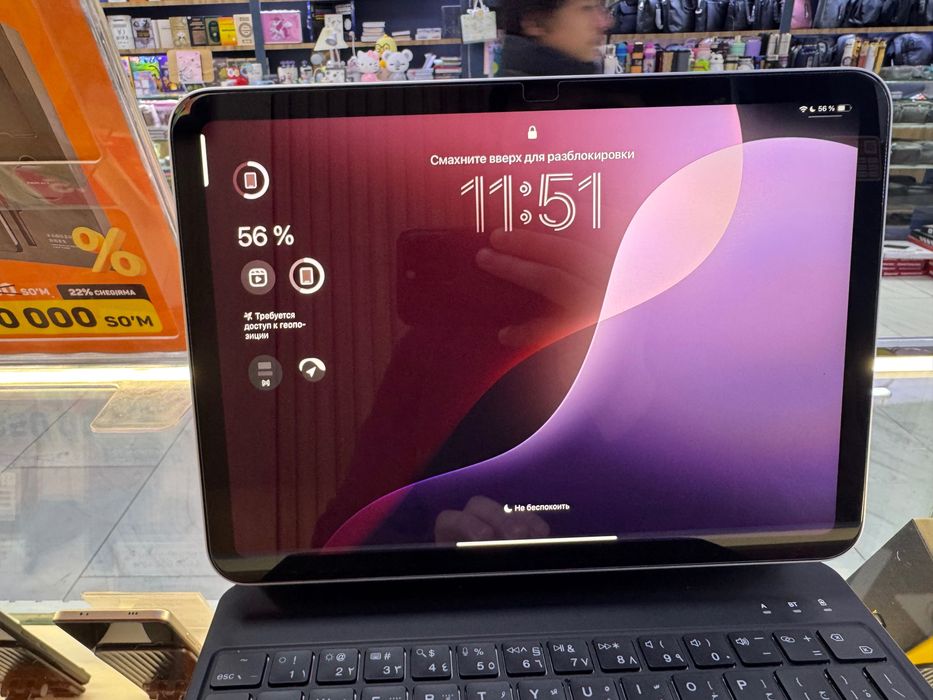 Ipad 16 128G bir oy ishlatilgan holati yangi idal