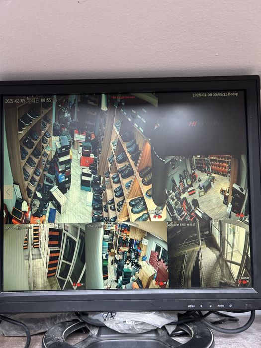 Установка камеры видеонаблюдение