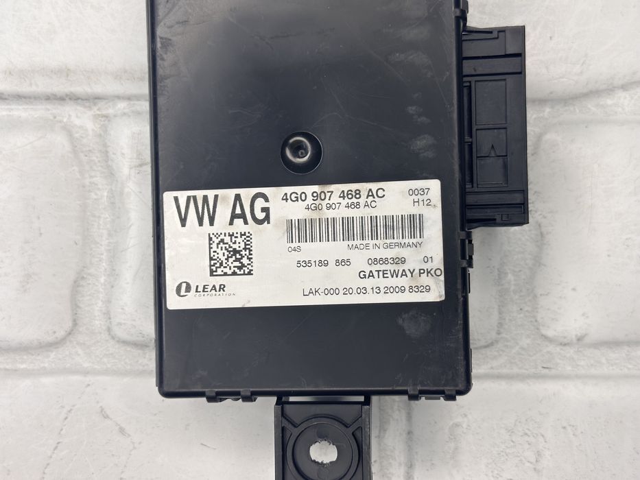 Gateway модул AUDI A6 A7 C7 4G 4G0907468AC
