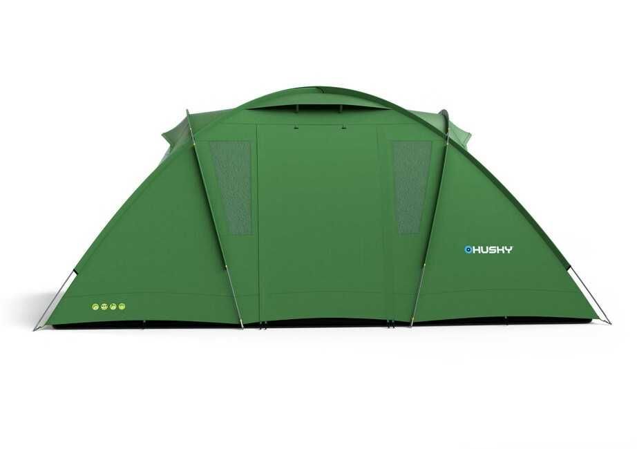 Cort familie Husky Brime 4-6 Dural verde – Folosit doar de 2 ori (Impecabil)