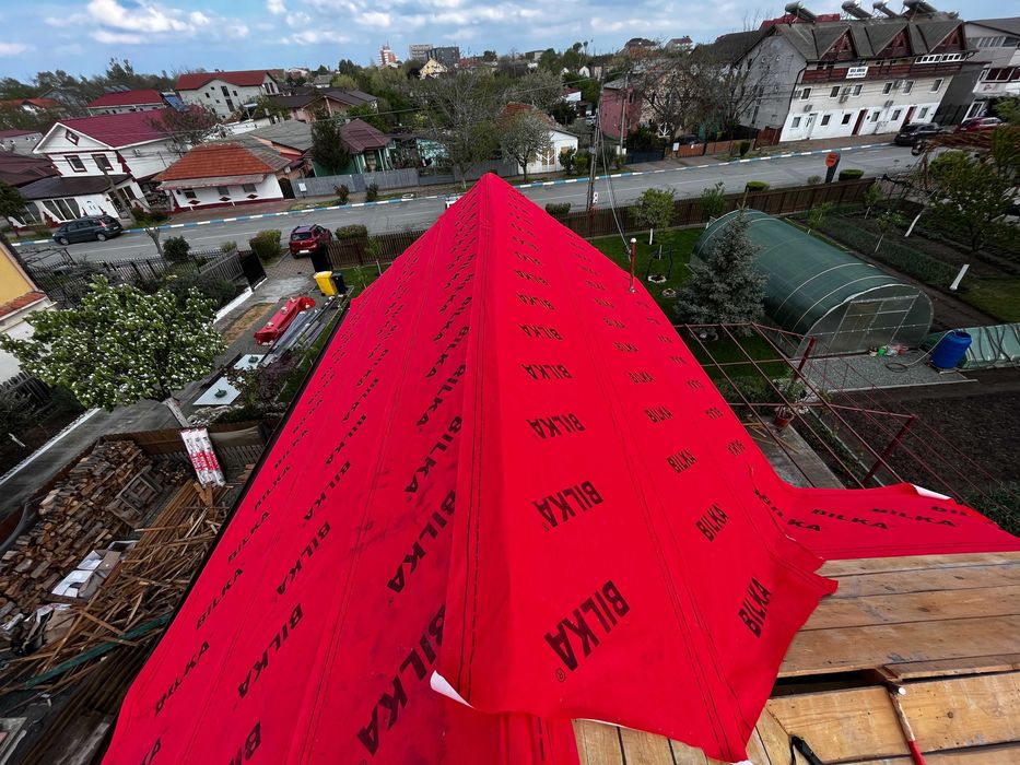 Montaj țiglă metalică Dulgherie Acoperisuri la cheie