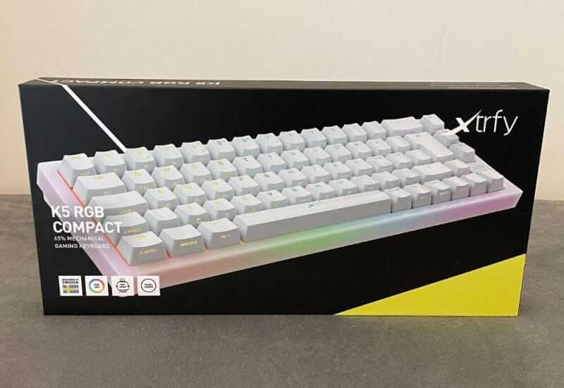Клавиатура Xtrfy K5 Compact RGB – Подарък мишка