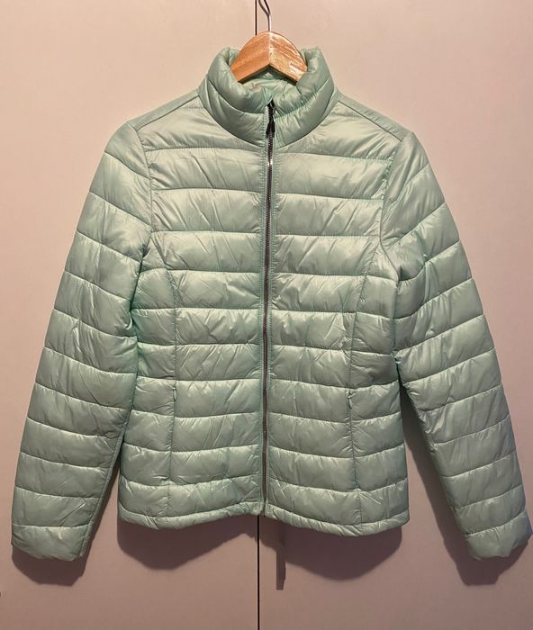 Geaca verde dama primavara