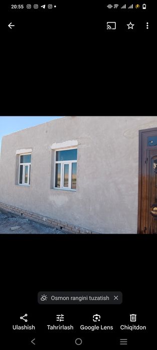 Yashashga tayyor hovli joy sotiladi