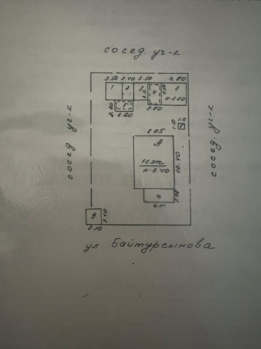 Продам дом 5.5 сот в калкаман 2