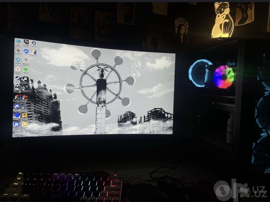 Игровой Компьютер Rtx 3070 8gb / i3-12100F / 27 180 Hz Monitor