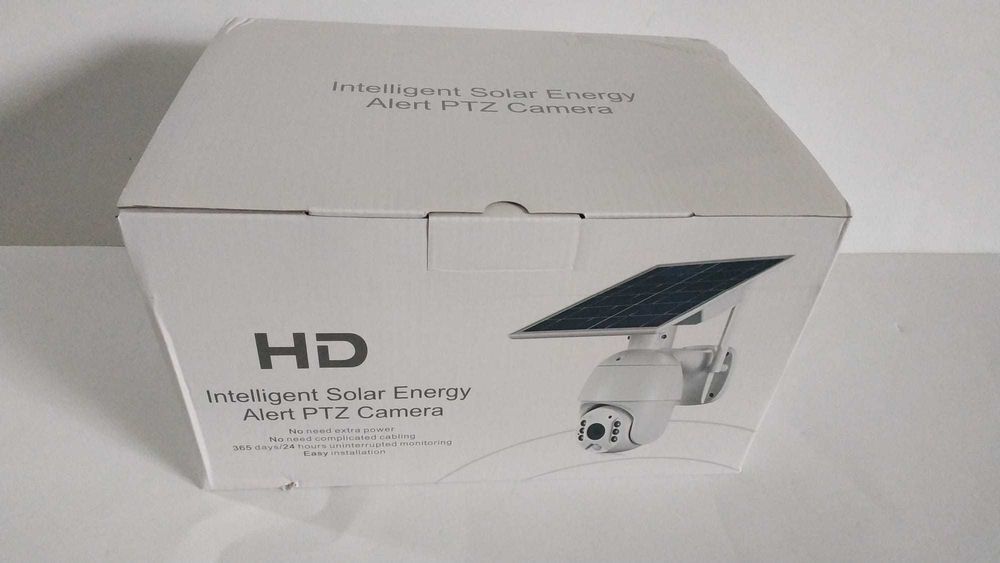 Camera Video Solara Rotativa, 1080p de exterior, Full HD, Acumulator