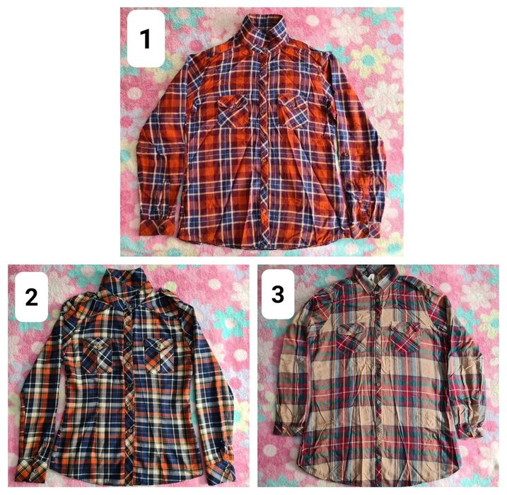 Новые женские рубашки в клетку