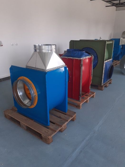 Ventilatoare centrifugale,rumegus, cereale, cabine vopsit,filtre sac