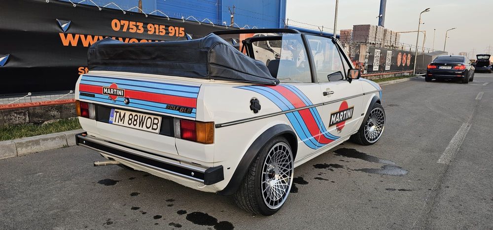 Volkswagen Golf 1 Cabriolet GLS – 1979 | 1.5 JB | Vehicul istoric