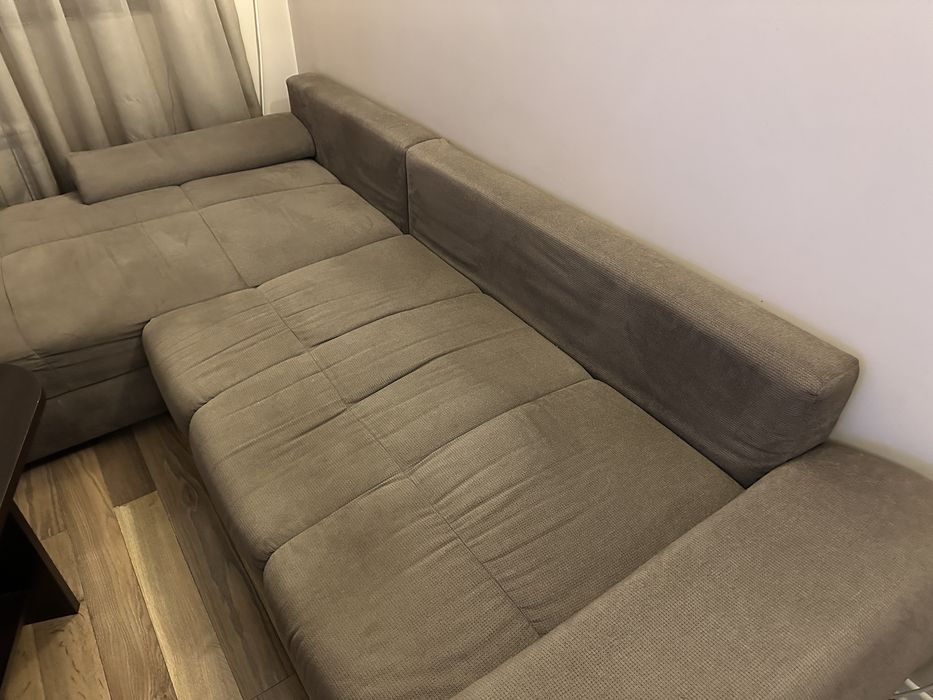 Ъглов Диван 260/180см  - Удобен за сън - Перфектно състояние!!!