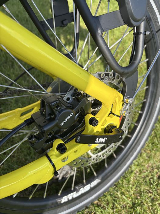 Bicicleta electrica pliabila Devron 20126 | mid drive | sub 500km rulati