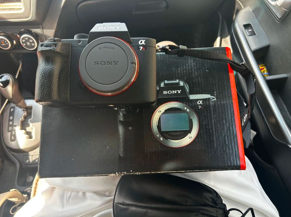 фотоаппарат Sony и объектив