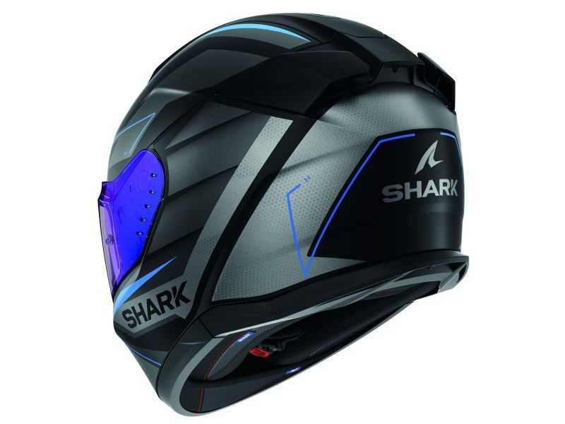 Mото Каска SHARK D-SKWAL 3 SIZLER MATT,очила,плака,подбрадник