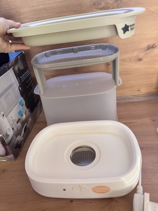 TOMMEE TIPPEE Електрически парен стерилизатор  и нагревател-без шишета