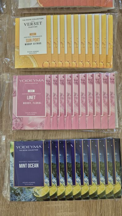 Мъжки / Дамски / Унисекс мини парфюмчета по 10 броя в опаковка - 1,2 ml.
