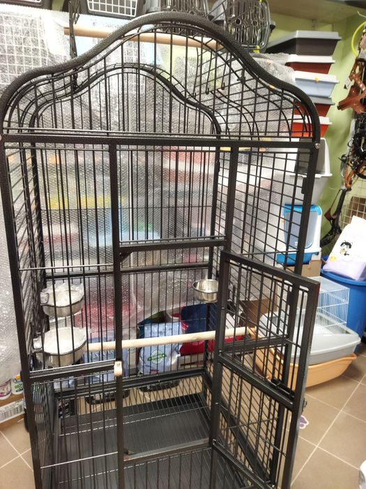 Промо!Голяма клетка за папагал: Жако,Амазона,Александър,отварящаотгоре