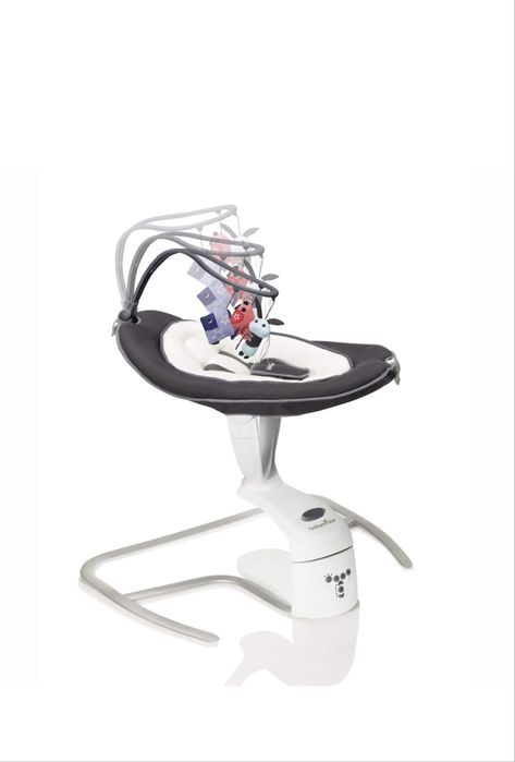 Vand leagan Leagan Babymoov Motion Zinc, Negru/Alb